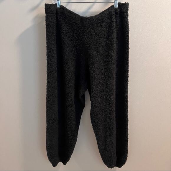 SKIMS Pants - Skims Black Cozy Knit Jogger Pants Size 2X / 3X